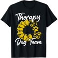 thumbnail image 1 of Therapy Dog Team Group Dog Handler For Animal Assisted T-Shirt, 1 of 4