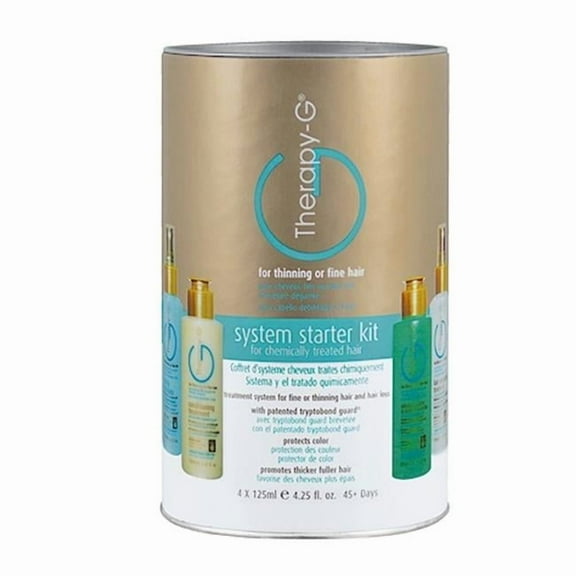 Therapy-G System Starter Kit- 45 Day For Chemically Treated Hair