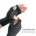 thumbnail image 1 of Therapy Glove Wrist Support Brace Anti-Arthritis Rheumatold Health Hand Pain Sleeve Gloves Black M, 1 of 6