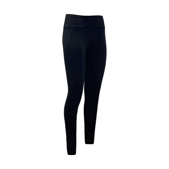Therapy High Waist Yoga Pants with Pork Chop Pocket Running Yoga Leggings for Women - Black - Small