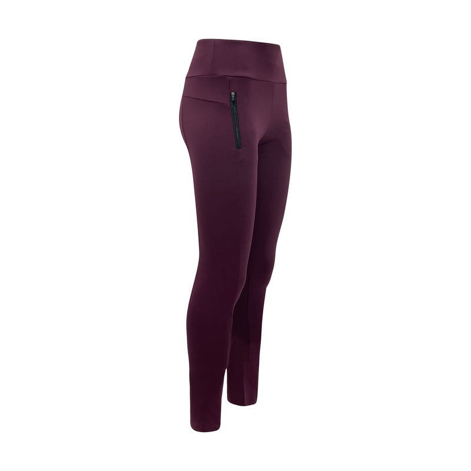 Workout leggings sales with zipper pockets