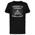 thumbnail image 1 of Therapy Is Expensive Quote T-Shirt Men -Image by Shutterstock, Male 3X-Large, 1 of 2