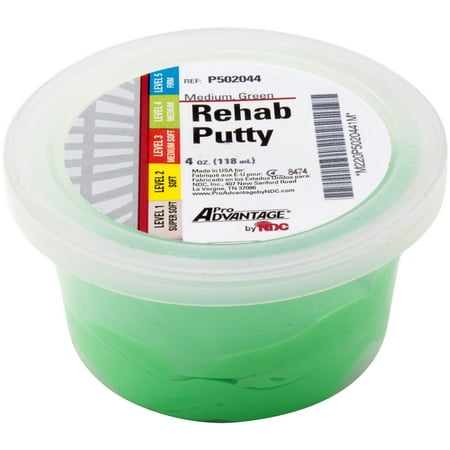 Therapy Putty Green, Medium, 2 oz