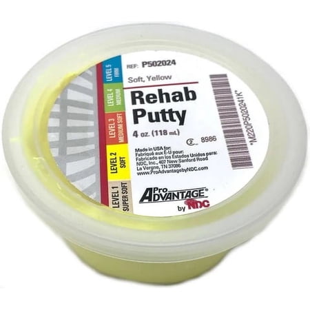 Therapy Putty Soft Yellow, 16 oz