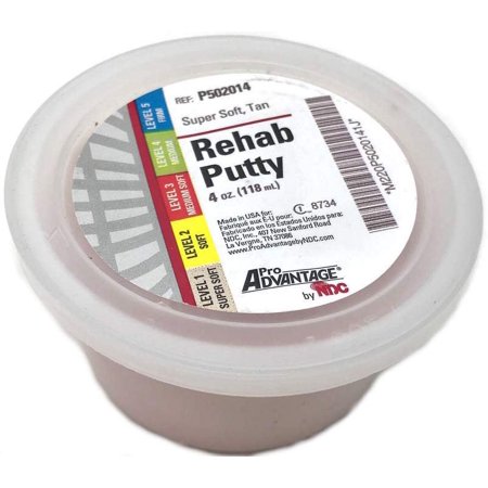 Therapy Putty Super Soft Tan, 4 oz