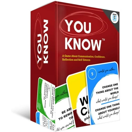 Therapy U, You Know, Therapy and Social Skills Games, A Fun Game That Opens Communication and Encourages Meaningful Conversations to Establish Relationships