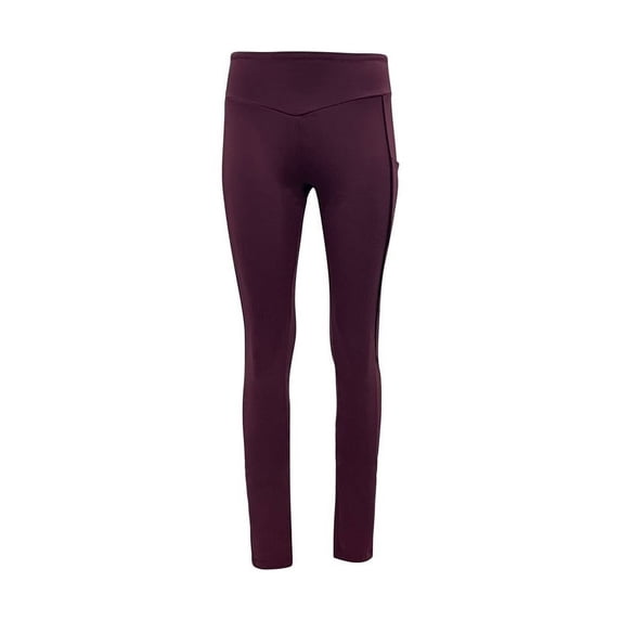 Therapy Women Sports Leggings with Pocket Tight Sportwear for Yoga Running Workout -Red - Medium