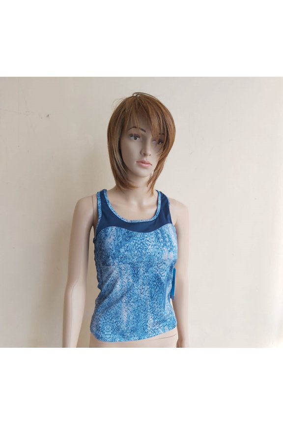 Womens Tank Top Style 552166 Blues Size L