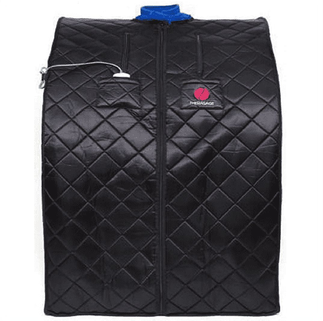 Black Full Spectrum Infrared Portable Home Spa Sauna