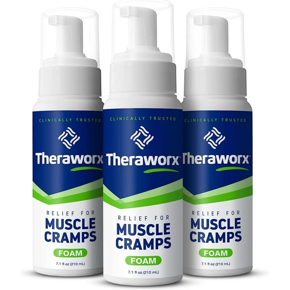 Theraworx Relief Foam, 7.1 Fl. Oz (Pack of 3)