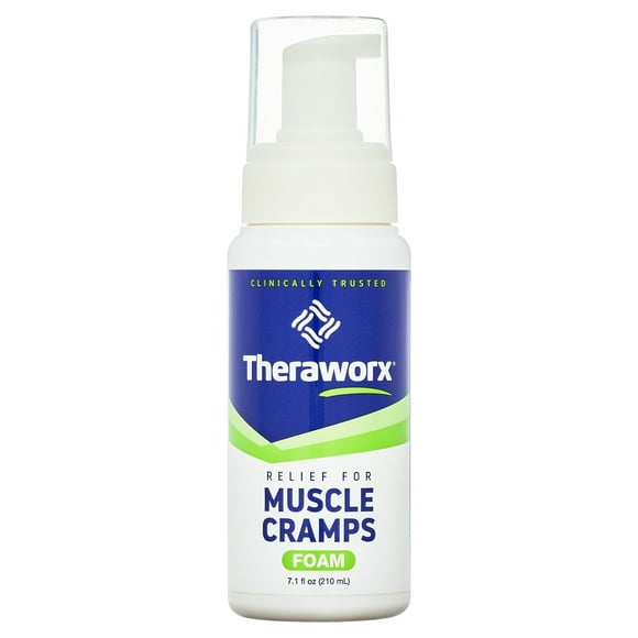 Theraworx for Muscle Cramps Spray, for Muscle Cramps, Spasms, and Post-Cramp Soreness, 7.1 oz