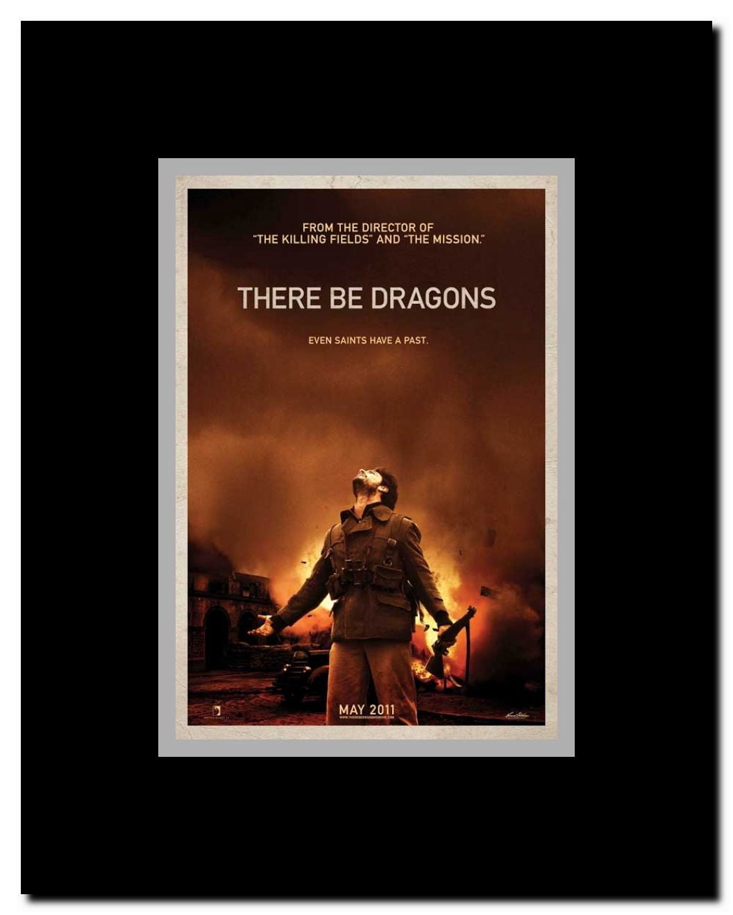 There Be Dragons Framed Movie Poster