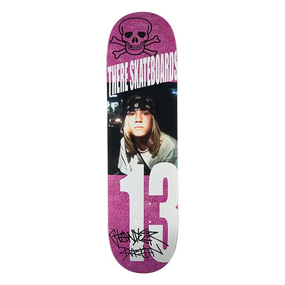 There Burton Skateboard Deck - 8.5" Pink (Deck Only)