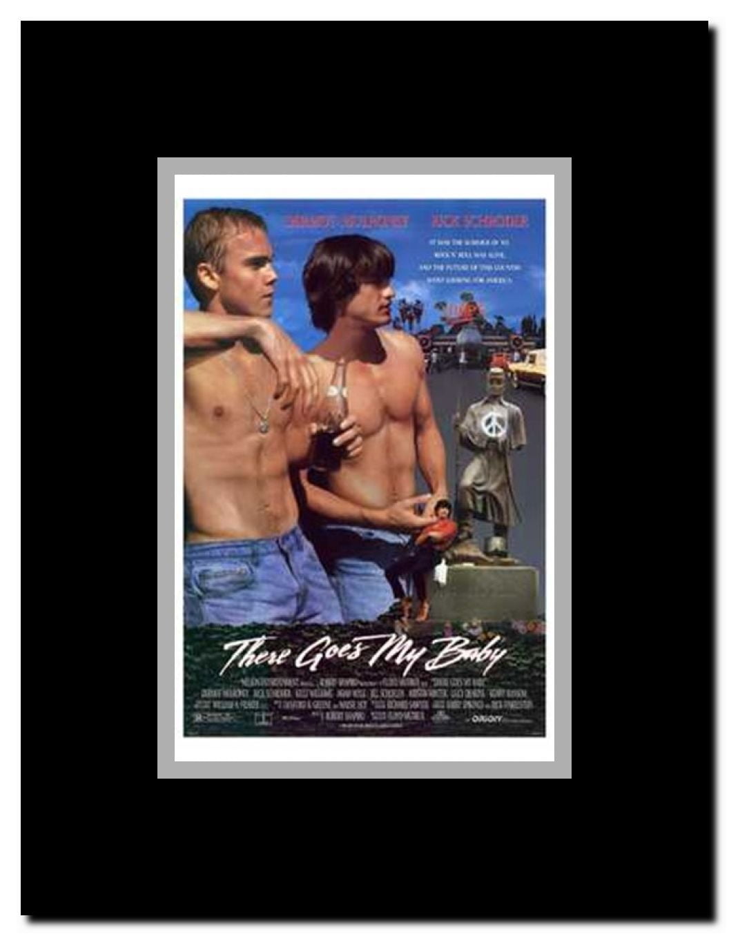 There Goes My Baby Framed Movie Poster