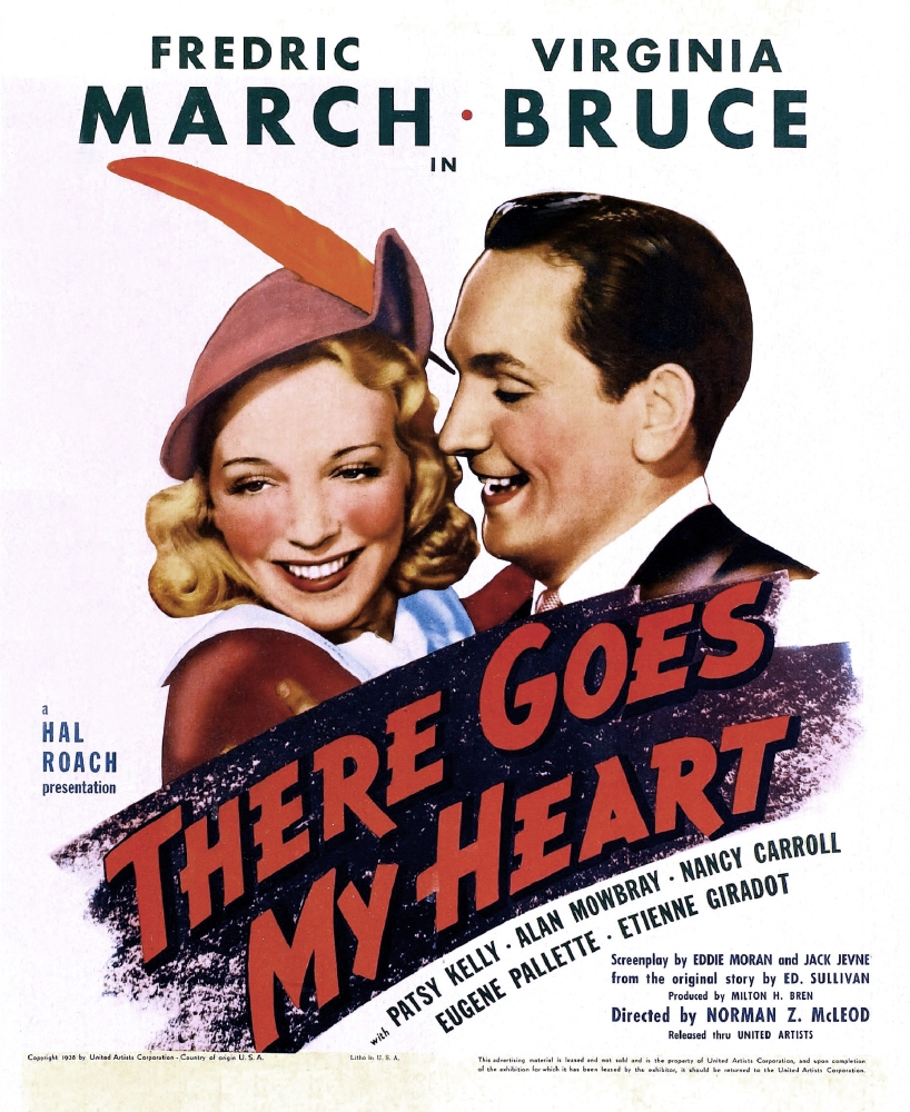 There Goes My Heart U Canvas Art - (24 x 36)