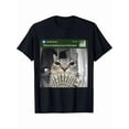 thumbnail image 1 of There Is Motion At Your Front Door Funny Cat Motion Meme T-Shirt, 1 of 7