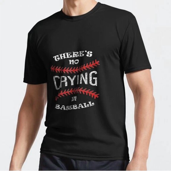 There Is No Crying In Baseball Sports Shirt Unisex S-5XL Hot Trending Shirt, Vintage Birthday Gift