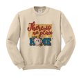 thumbnail image 1 of There Is No Place Like Home Baseball Sweatshirt Unisex X-Large Sand, 1 of 5
