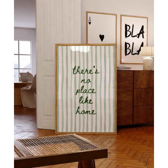 There Is No Place Like Home Entryway Decor Wall Art