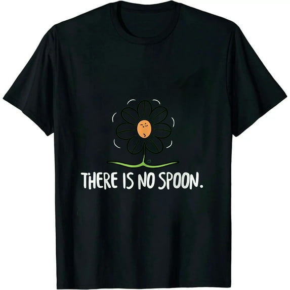 There Is No Spoon Funny Digital Program Quote Premium T-Shirt