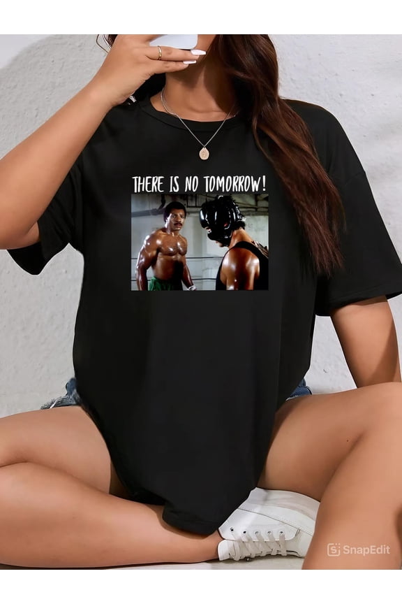 There Is No Tomorrow Apollo Creed Shirt Rip Carl Weathers 1948 To 2024 Rocky Boxing V1130192, for men & women, up to size 5XL