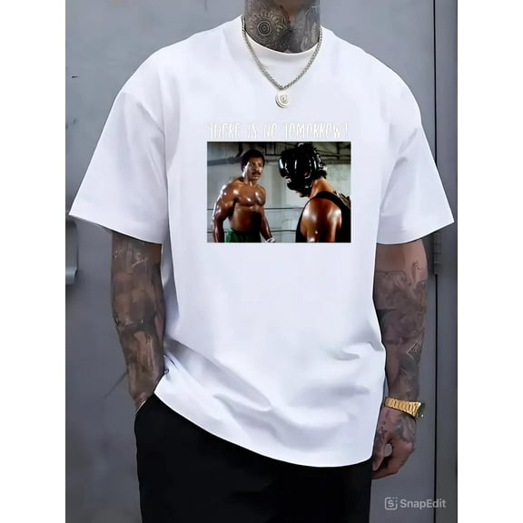 There Is No Tomorrow Apollo Creed Shirt Rip Carl Weathers 1948 To 2024 Rocky Boxing V1130192, for men & women, up to size 5XL