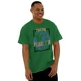 thumbnail image 1 of There No Planet B Earth Day Recycle Men's Graphic T Shirt Tees Brisco Brands S, 1 of 6