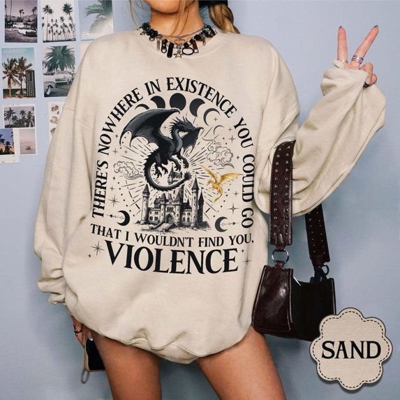 There'S Nowhere In Existence Sweatshirt, Book Lover Shirt, Basgiath War College Shirt, Silver One Shirt, Onyx Storm Shirt TSHIRT All Size S-5XL