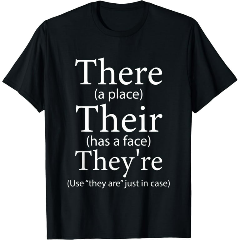 Funny English Teacher Grammar Police T-Shirt Funny English Teacher Grammar Police T-Shirt