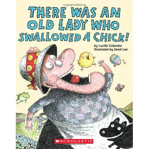Pre-Owned There Was an Old Lady Who Swallowed a Chick! Paperback