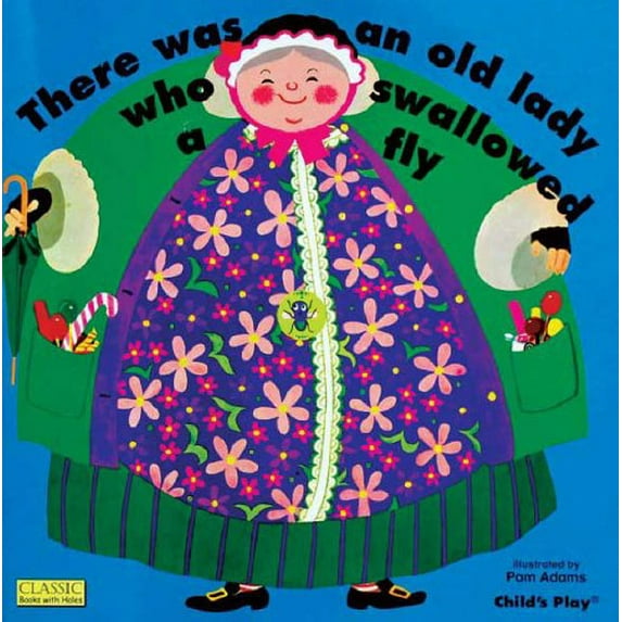 Pre-Owned There Was an Old Lady Who Swallowed a Fly (Hardcover) 9780859536356