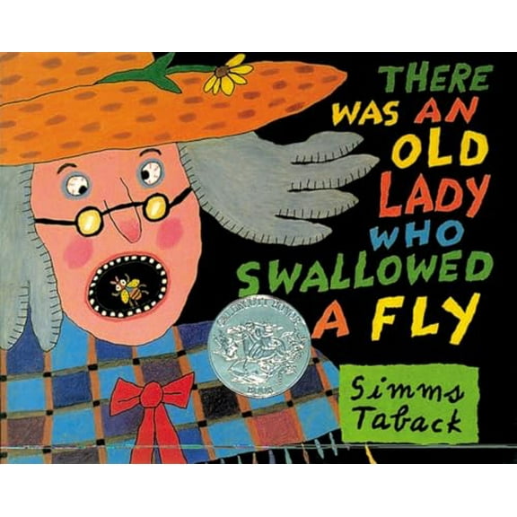 Pre-Owned There Was an Old Lady Who Swallowed a Fly (Caldecott Honor Book) Hardcover