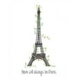 thumbnail image 1 of There Will Always Be Paris Poster Print by Jan Weiss, 1 of 2
