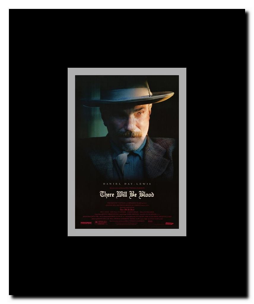 There Will Be Blood Framed Movie Poster