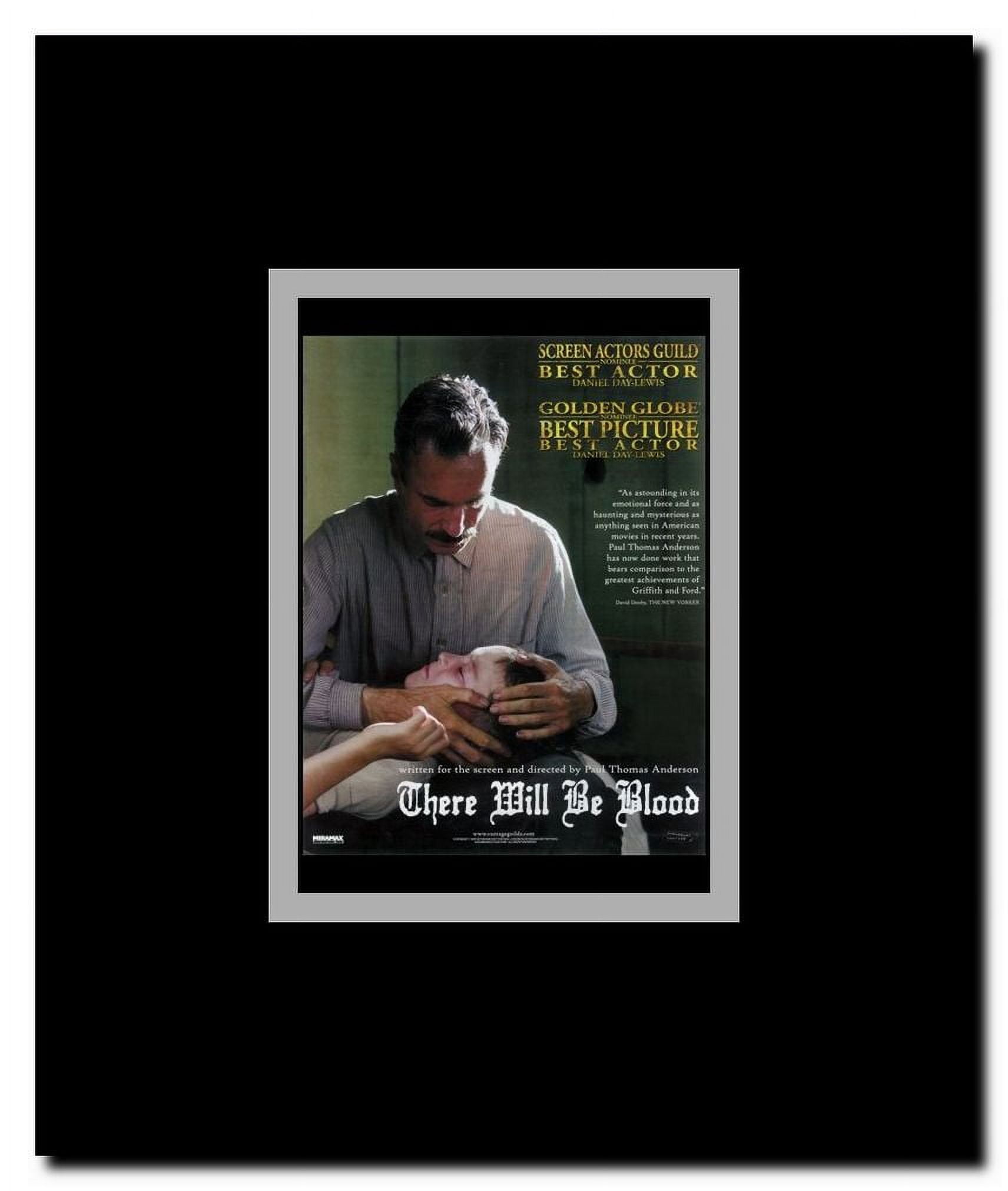 There Will Be Blood Framed Movie Poster