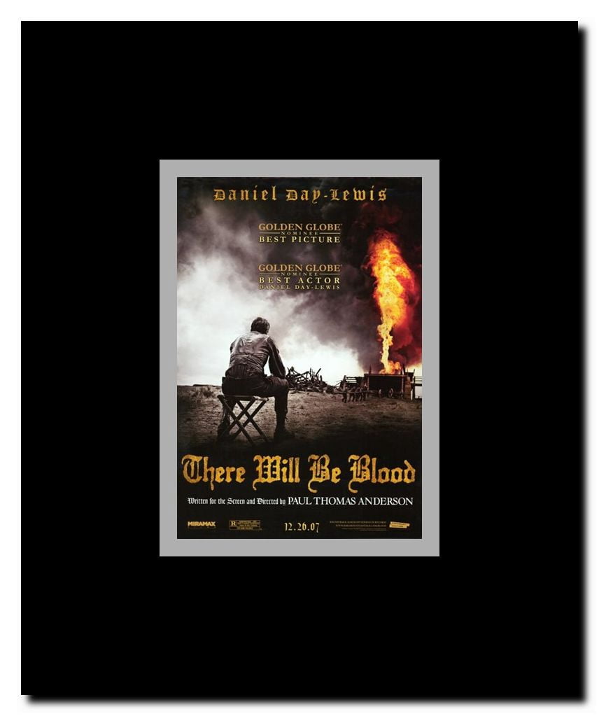 There Will Be Blood Framed Movie Poster