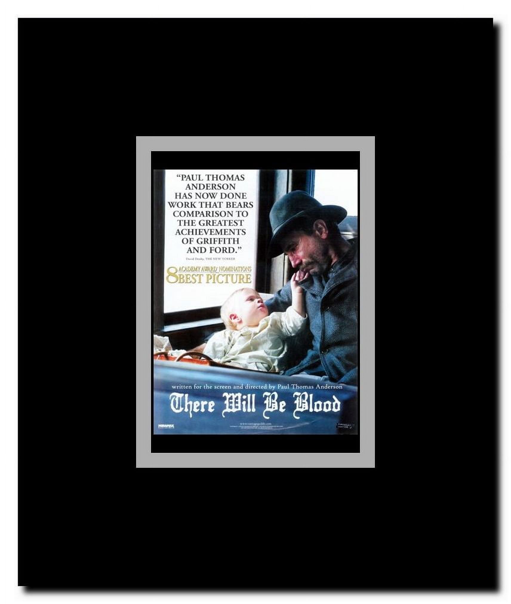 There Will Be Blood Framed Movie Poster