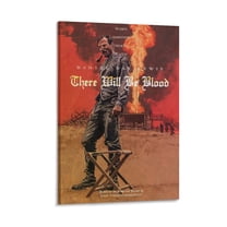 There Will Be Blood Movie Poster Wall Art Poster Gifts Bedroom Prints Home Decor Hanging Picture Canvas Painting Posters 24x36inch(60x90cm)