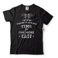 thumbnail image 1 of There's Always Time For One More Cast Shirt Funny Fishing Tee Fishing Gifts Fishing T-Shirt (Medium Black), 1 of 6