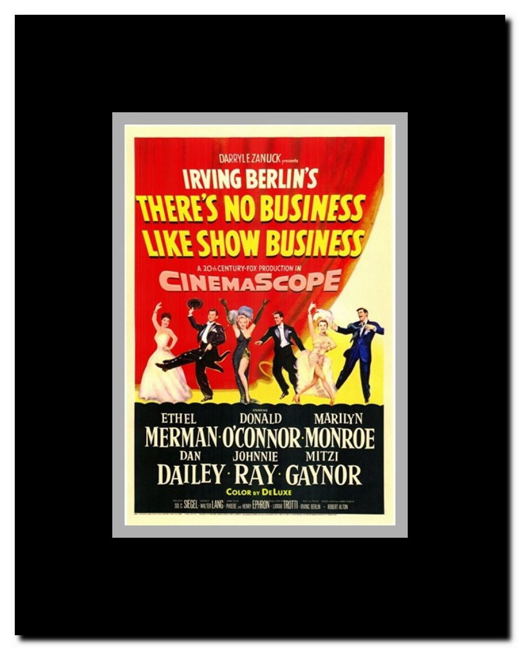 There's No Business Like Show Business Framed Movie Poster