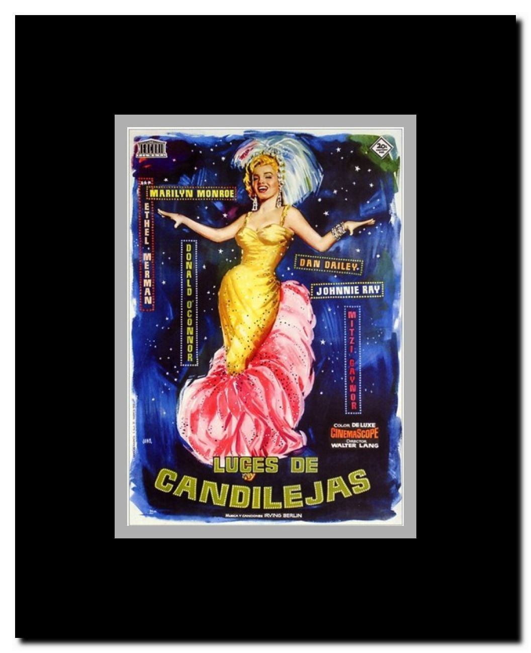 There's No Business Like Show Business Framed Movie Poster