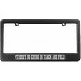 thumbnail image 1 of There's No Crying In Track And Field License Plate Tag Frame, Multiple Colors, 1 of 1
