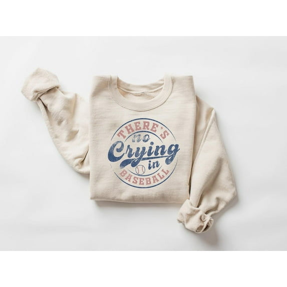 There's No Crying in Baseball Shirt, Baseball Tees, Sports Mom, Game Day Shirt, Basketball Ball Mom Shirt, Sports Lover Sweatshirt All Size S-5XL