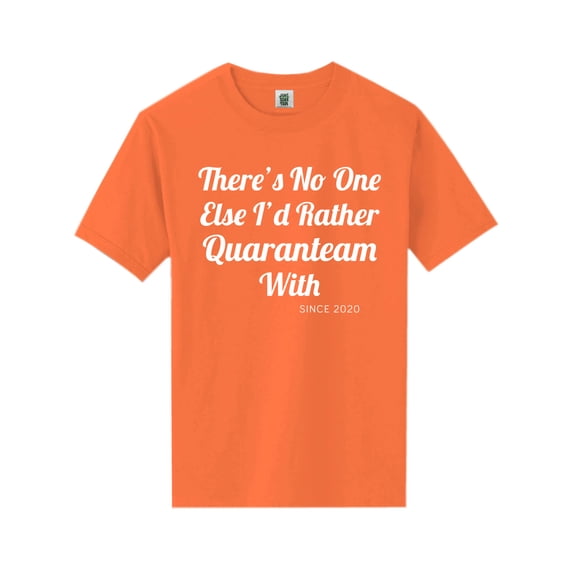 There's No One Else. ..Quaranteam Short Sleeve Neon Tee