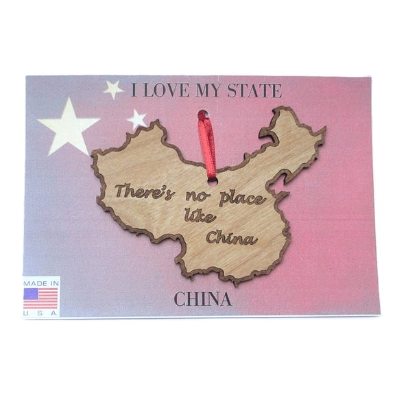 There's No Place Like China Ornament