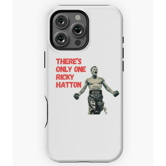 There's Only One Ricky Hatton Boxer Fan Phone Case for iPhone 16 15 14 13 12 11 Pro Max