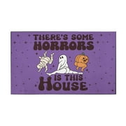There's Some Horors In This House Doormat Funny Gift For Men For Women On Birthday Christmas Horors In The House Doormat Gifts Welcome Gifts Warm Lightweight Blanket