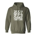 thumbnail image 1 of There's a 99% Chance I Don't Care Adult Hooded Sweatshirt, 1 of 3