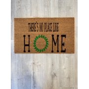 There’s no place like home doormat Welcome Mat Funny Door Mat Housewarming Gift Indoor Outdoor Doormat Bathroom Doormat 18x30 Inches