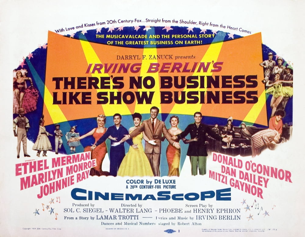 ThereS No Business Like Show Business Canvas Art - (28 x 22)